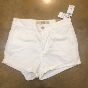 nwt hollister high rise short shorts